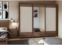 ARMOIRE SPECIAL (5PCS) 3 PTS + MIRROIR IMBUIA NAT